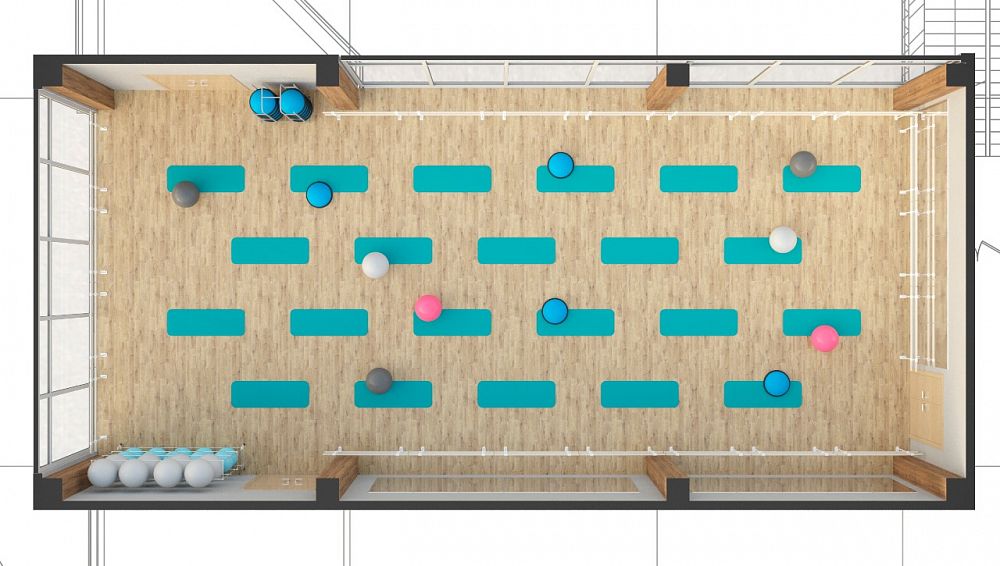 ЦВВС г. Иваново (зал хореографии)